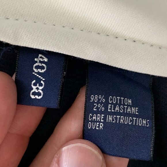 NWT‎ Polo Golf Ralph Lauren Blue Fairway Cotton Elastane Corduroy Pants 40x27 - Picture 7 of 12